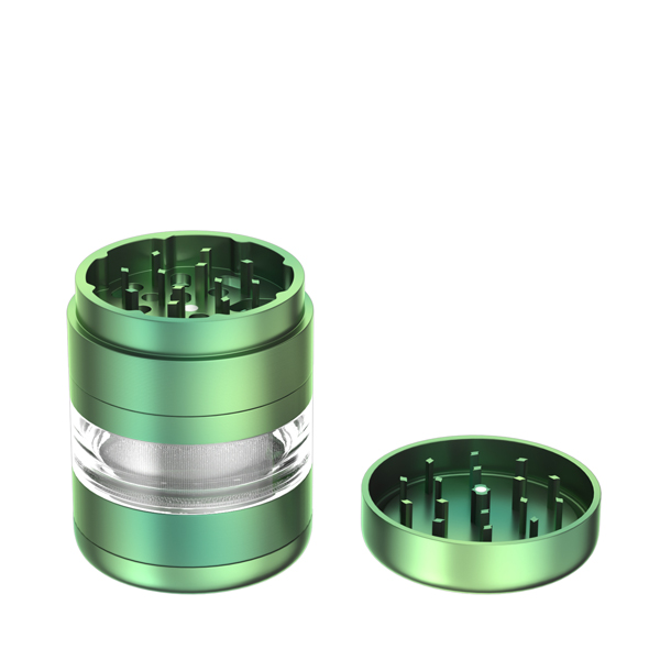 Top Blue Gradient 5pc Aluminium Herb Grinder with Sifting Screen